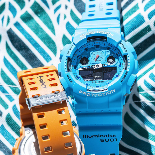 Casio GA-100RS-2AER Casio GA-100RS-2AER