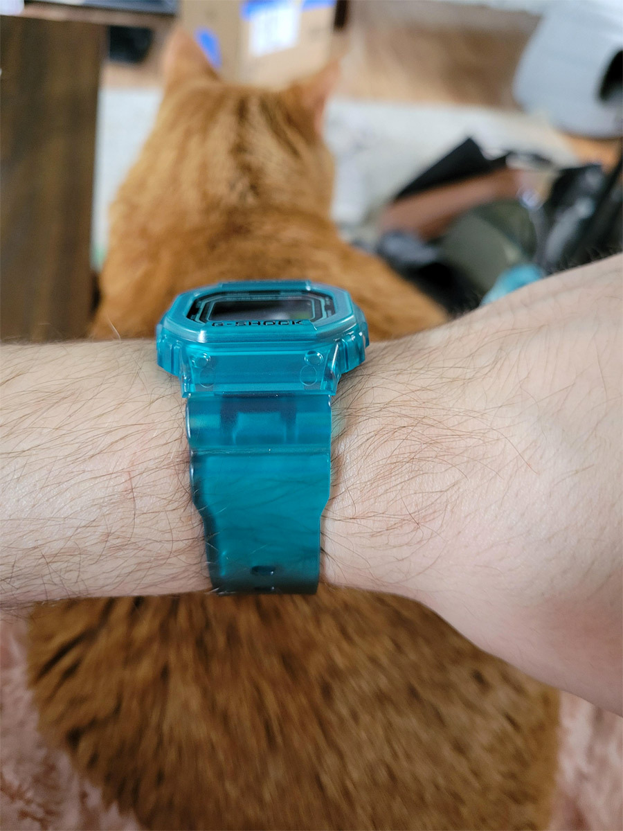 Casio DW-B5600G-2E Casio DW-B5600G-2E