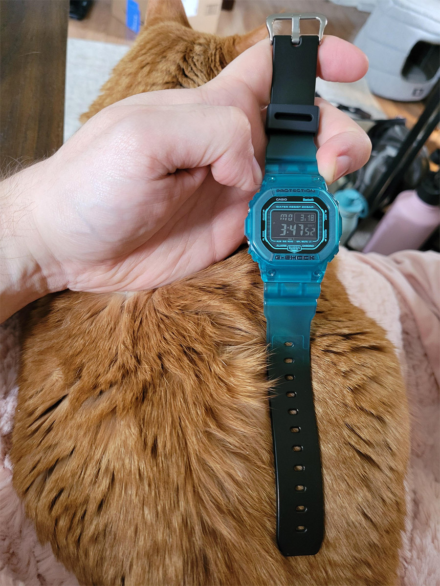 Casio DW-B5600G-2E Casio DW-B5600G-2E
