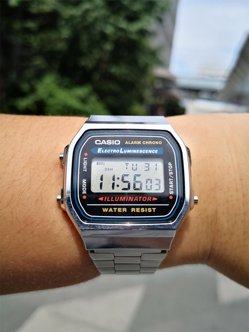 Casio A168WA-1E Casio A168WA-1E
