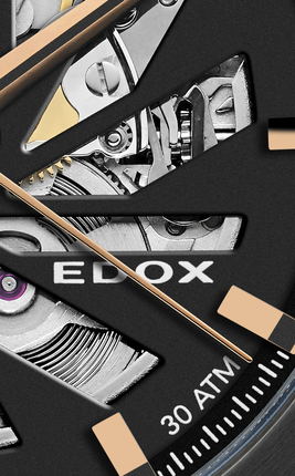 Edox Delfin Mecano 60th Anniversary Limited Edition 85304 357GN NRNI Edox Delfin Mecano 60th Anniversary Limited Edition 85304 357GN NRNI
