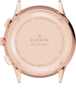 Edox Les Vauberts Chronograph Date 10236 37RC BUIR Edox Les Vauberts Chronograph Date 10236 37RC BUIR