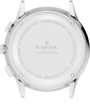 Edox Les Vauberts Chronograph Date 10236 3C BUIN Edox Les Vauberts Chronograph Date 10236 3C BUIN