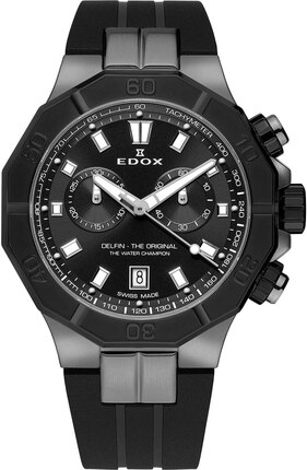 Edox Delfin The Original Chronograph 10113 37GNCA NGIN Edox Delfin The Original Chronograph 10113 37GNCA NGIN