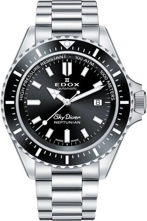 Edox SkyDiver Neptuinian Automatic 80120 3NM NIN Edox SkyDiver Neptuinian Automatic 80120 3NM NIN