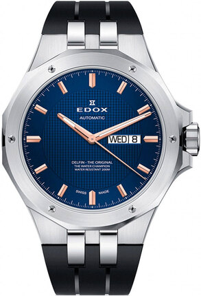 Edox Delfin The Original Day Date Automatic 88005 3CA BUIR Edox Delfin The Original Day Date Automatic 88005 3CA BUIR