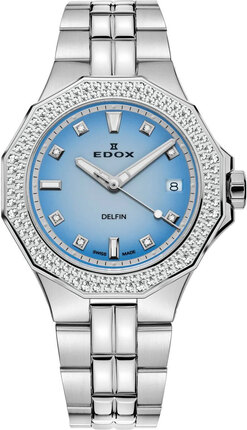 Edox Delfin Diver Date Lady 53020 3D120M BUCND Edox Delfin Diver Date Lady 53020 3D120M BUCND