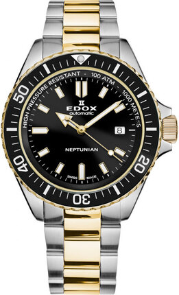 Edox Neptunian Date Automatic 80120 357JM NID Edox Neptunian Date Automatic 80120 357JM NID