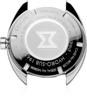 Edox Hydro-Sub Date Automatic Chronometer 80128 357JNM VID Edox Hydro-Sub Date Automatic Chronometer 80128 357JNM VID