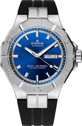 Edox Delfin The Original Day Date Automatic 88008 3CA BUIN