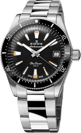 Edox SkyDiver 38 Date Automatic 80131 3NM NIB Edox SkyDiver 38 Date Automatic 80131 3NM NIB