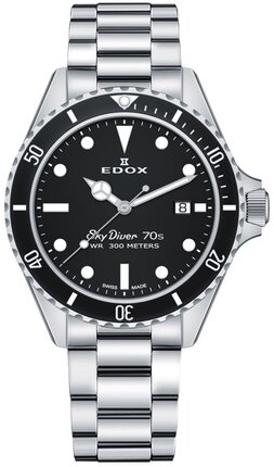 Edox SkyDiver 70s Date 53017 3NM NI Edox SkyDiver 70s Date 53017 3NM NI