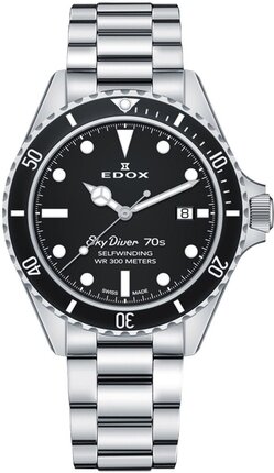 Edox SkyDiver 70s Date Automatic 80112 3NM NI Edox SkyDiver 70s Date Automatic 80112 3NM NI