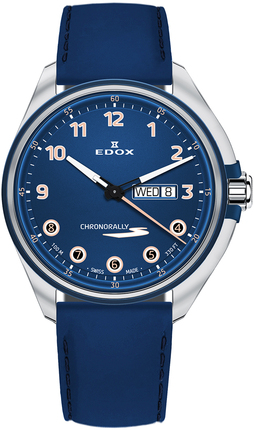 Edox Chronorally-S Day Date 84301 3BUCBU BUBEB Edox Chronorally-S Day Date 84301 3BUCBU BUBEB