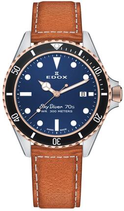 Edox SkyDiver 70s 53017 357RNC BUI Edox SkyDiver 70s 53017 357RNC BUI