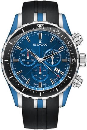 Edox Grand Ocean Chronograph 10248 357BU BUIN Edox Grand Ocean Chronograph 10248 357BU BUIN