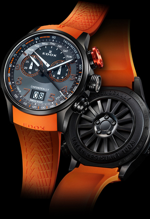 Edox Chronorally Chronograph 38001 TINNO3 NO3 Edox Chronorally Chronograph 38001 TINNO3 NO3