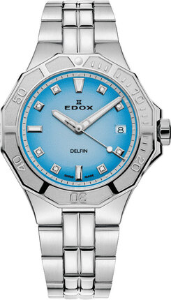 Edox Delfin Diver Date Lady Special Edition 53020 3M BUCND Edox Delfin Diver Date Lady Special Edition 53020 3M BUCND