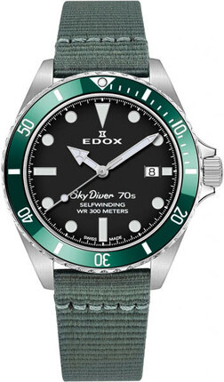 Edox SkyDiver 70s Date Automatic 80115 3VM NN Edox SkyDiver 70s Date Automatic 80115 3VM NN