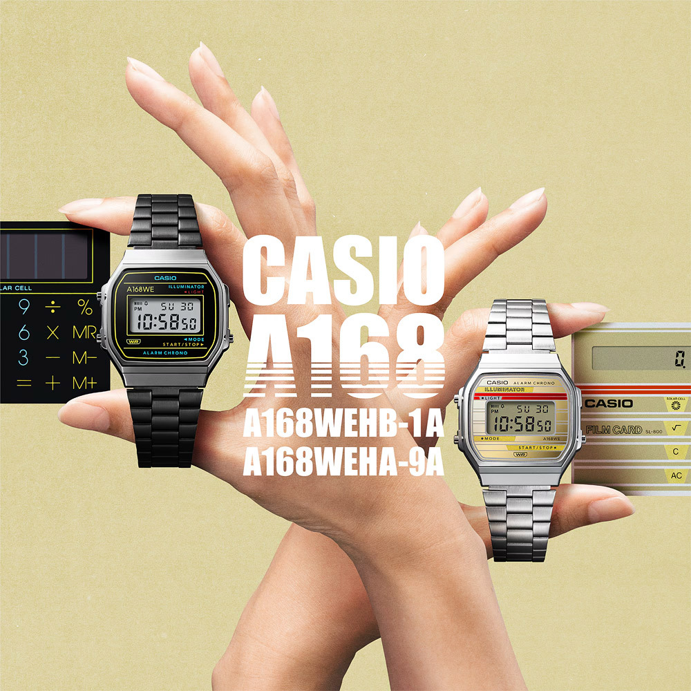 Casio A168WEHB-1A Casio A168WEHB-1A